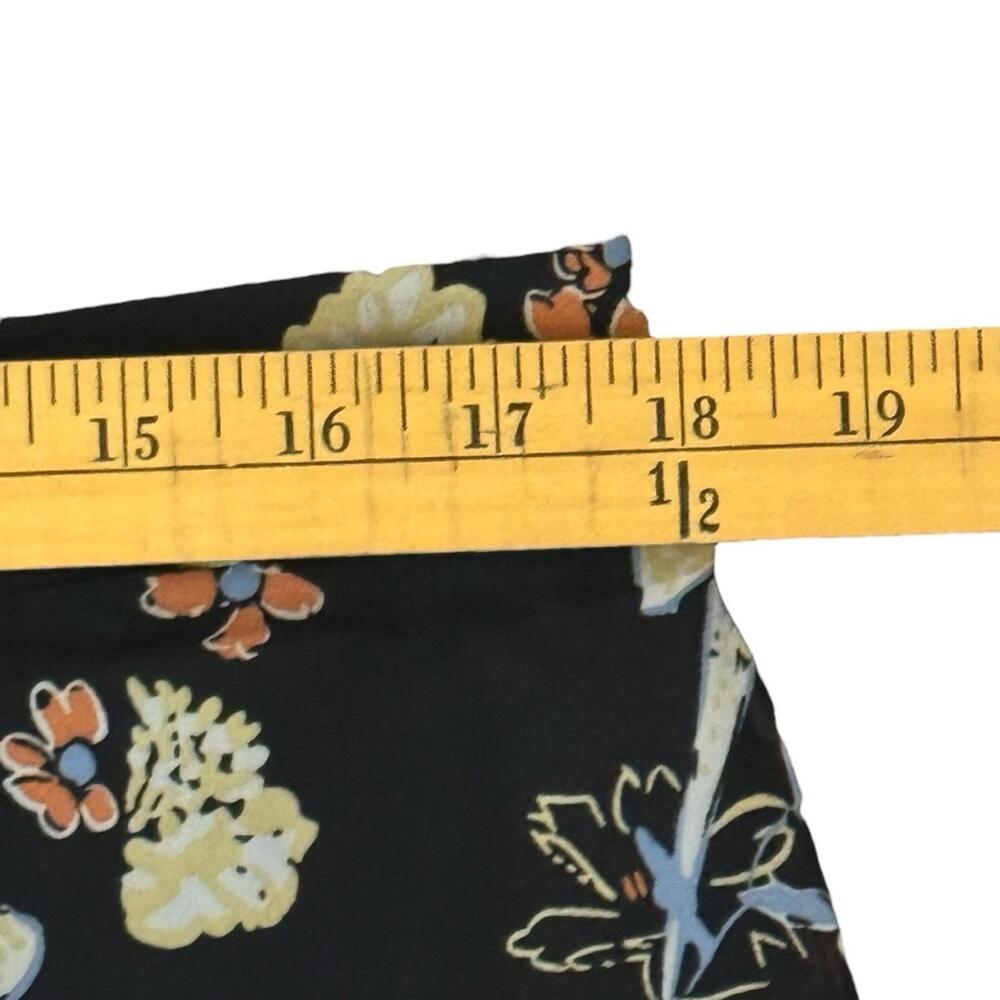 Marc New York Tiered Maxi Skirt  Size XL Flowy Tiered Black Boho Cottagecore - Picture 6 of 9